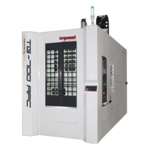 Centro de Usinagem Vertical de coluna móvel com duplo pallet - Ergomat by TMT – TG-700 APC