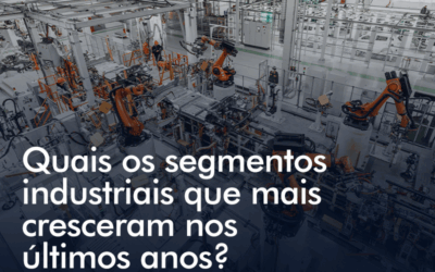 Quais os segmentos industriais que mais cresceram nos últimos anos?